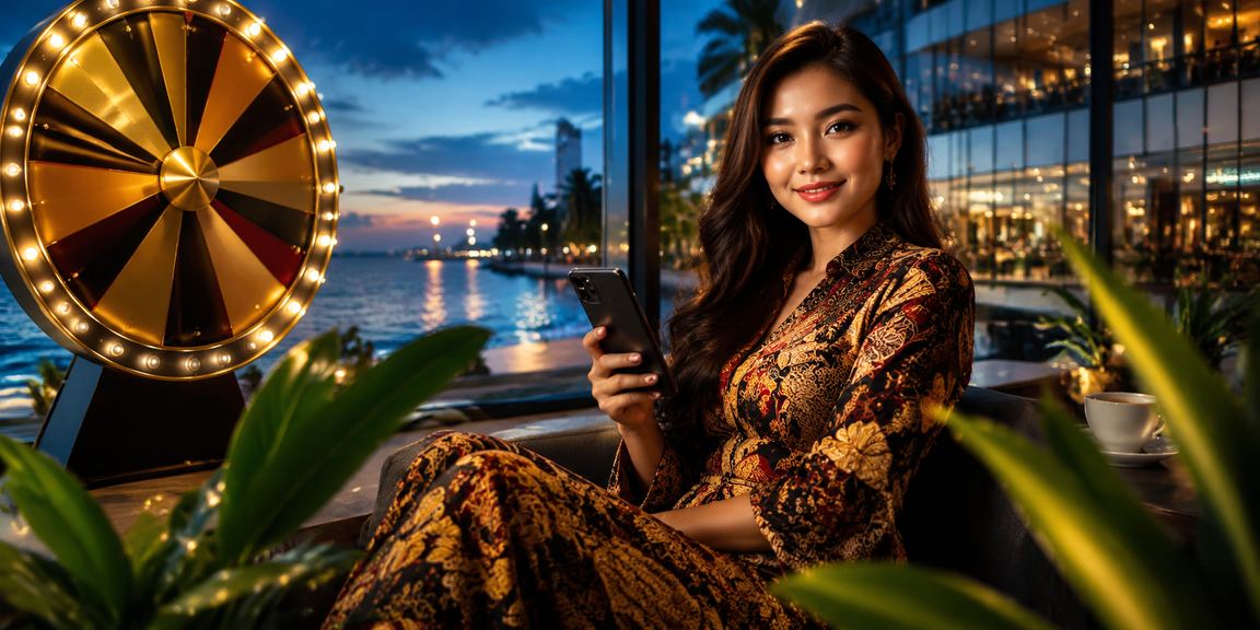 Cabutan bertuah loteri Malaysia dengan rekaan batik yang menarik dan berwarna-warni