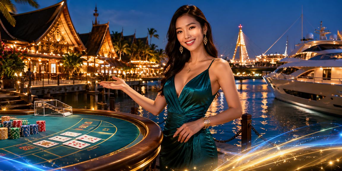 Pemain Baccarat di Sarawak menggunakan strategi pertaruhan dengan rekaan gaya Melayu anggun